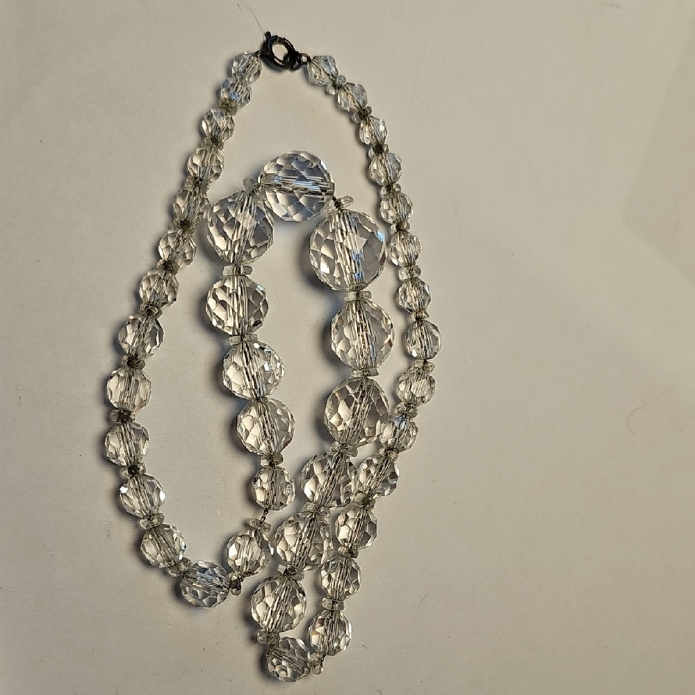 Antique Crystal Choker